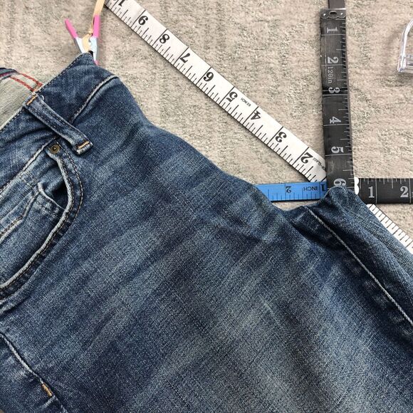 Tommy Hilfiger Jeans Women's Size 6 Blue Straight Loose Pants - Picture 12 of 14